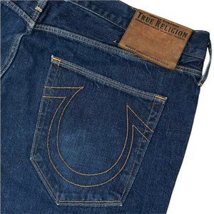 TRUE RELIGION Men's Wide Leg/Flare High-Rise Bobby Jeans - Size 38